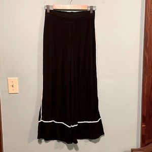 Elastic high waist wide leg jersey lounge pants ASOS